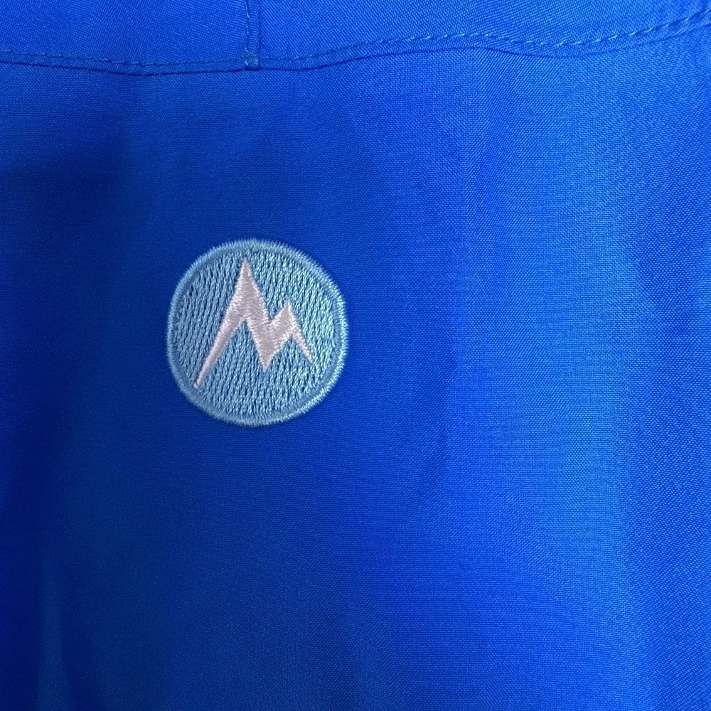 Marmot Gore-Tex Paclite‎ Rain Jacket Blue Men's Size S Waterproof Hiking